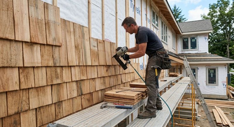 Shake Siding Installation in Rockwell, NC