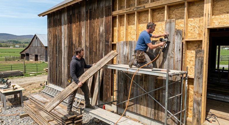 Barn Siding Installation in Mount Pleasant, NC