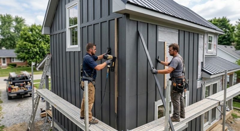 Batten Siding Installation in Advance, NC