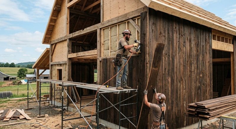 Batten Siding Installation in Concord, NC