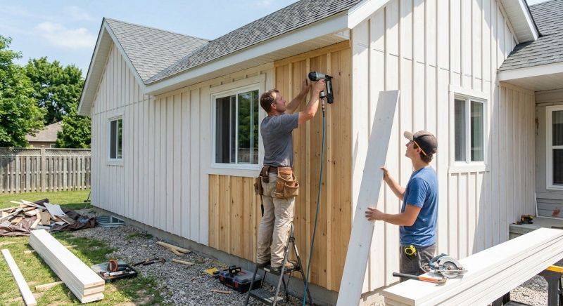 Batten Siding Installation in Rowan County, NC