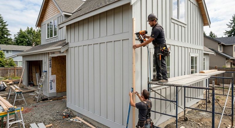 Batten Siding Installation in Rowan County, NC