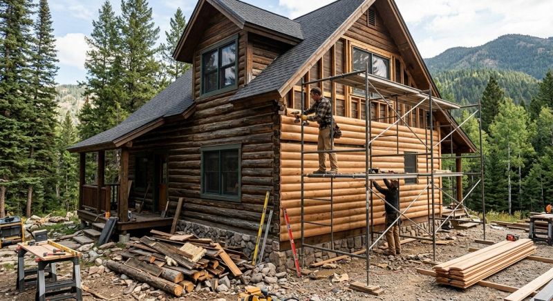 Cabin Siding Installation in Rowan County, NC