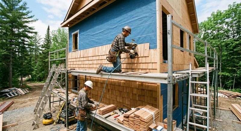 Cedar Siding Installation in Kannapolis, NC