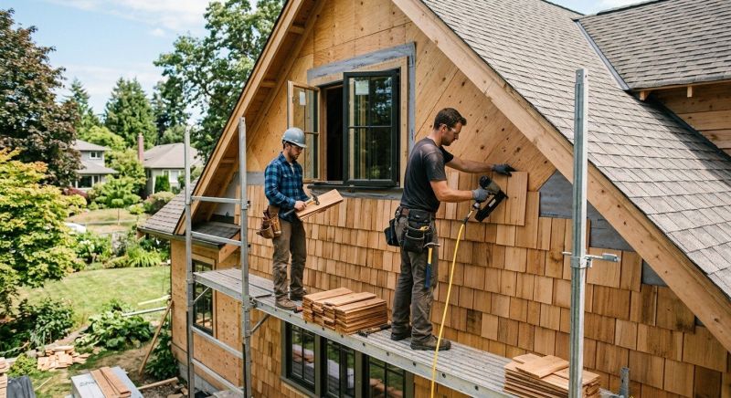 Cedar Siding Installation in Rowan County, NC