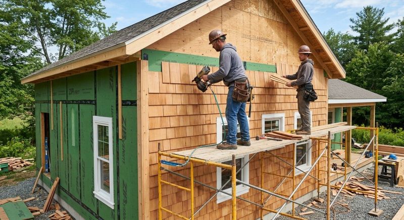 Cedar Siding Installation in Mount Pleasant, NC
