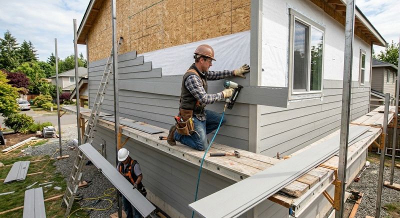 Cement Siding Installation in Mocksville, NC