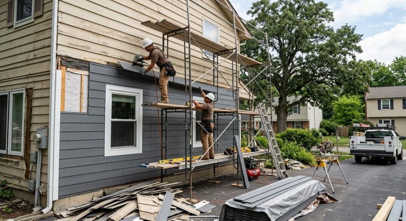 Cement Siding Installation in Rockwell, NC