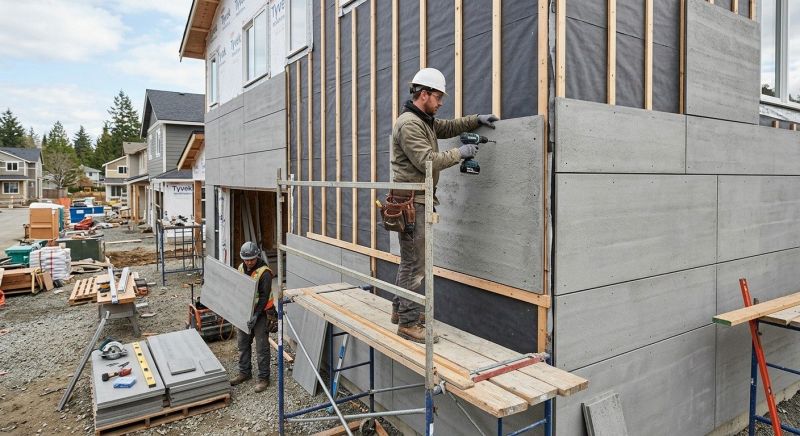 Cement Siding Installation in Salisbury, NC