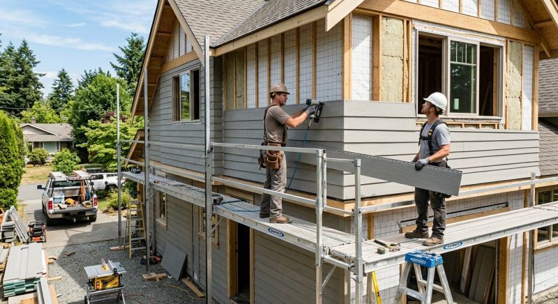 Cement Siding Replacement in Advance, NC