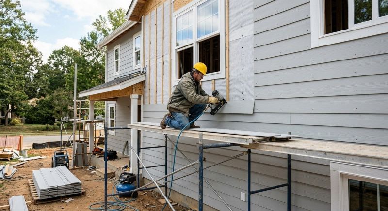 Cement Siding Replacement in Cabarrus County, NC