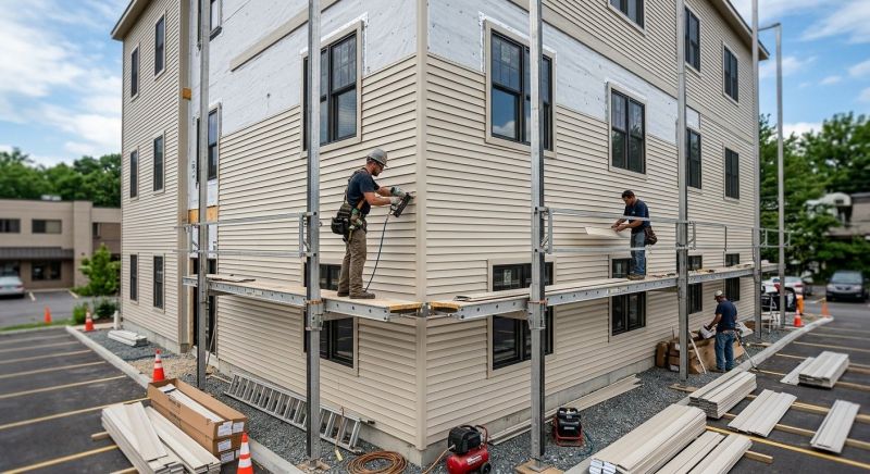 Commercial Siding Installation in Rowan County, NC