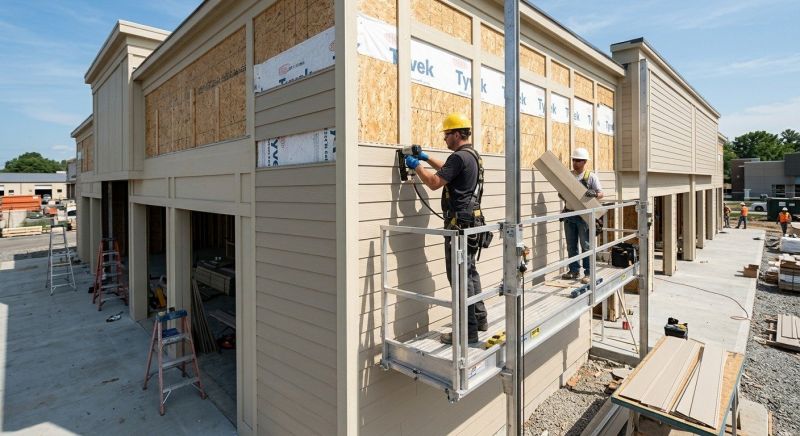 Commercial Siding Installation in Rowan County, NC