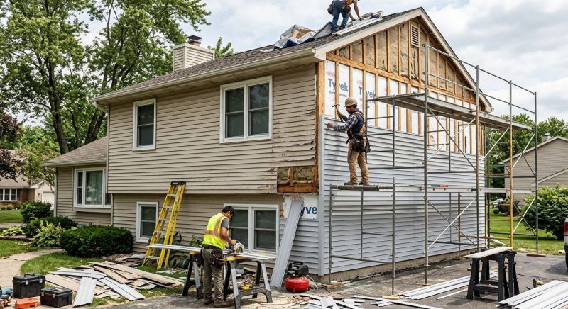 Damaged Siding Replacement in Rowan County, NC