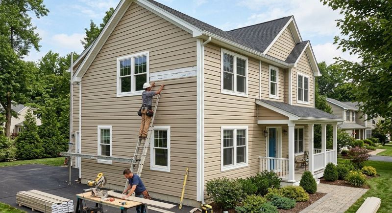Dutch Lap Siding Installation in Rowan County, NC