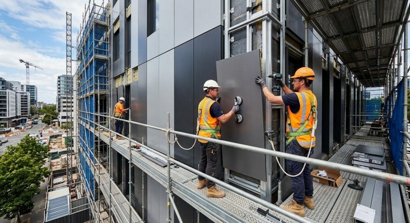 Facade Cladding Installation in Rowan County, NC