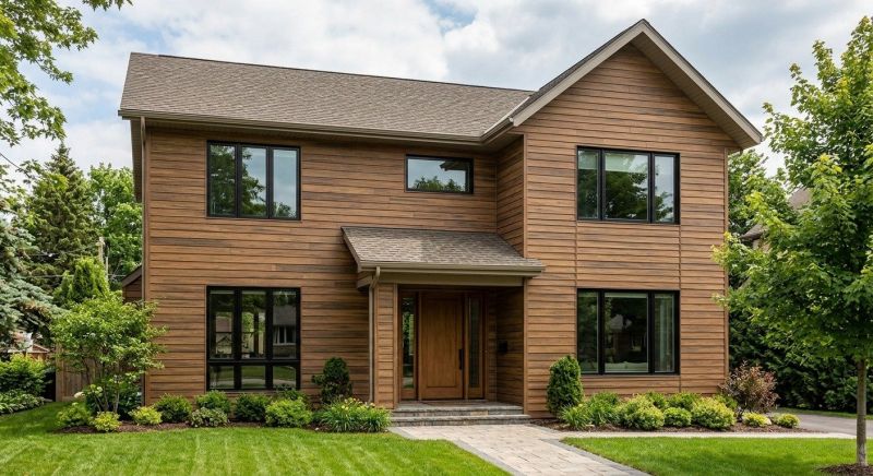 Faux Wood Siding Installation in Denton, NC
