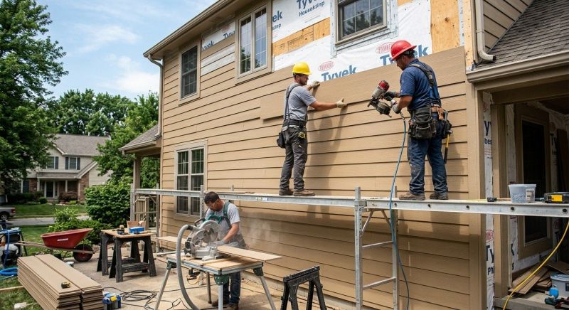 Fiber Cement Installation in Cabarrus County, NC