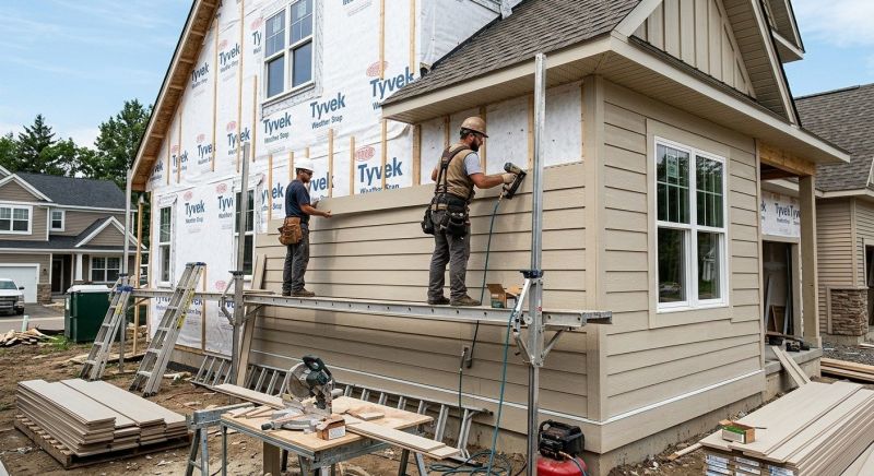 Fiber Siding Installation in Rowan County, NC