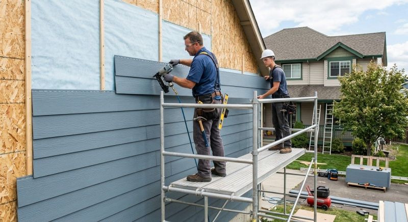 Fiber Siding Installation in Salisbury, NC