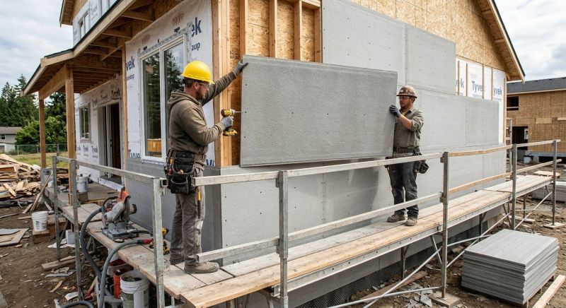 Fiberboard Siding Installation in Rowan County, NC