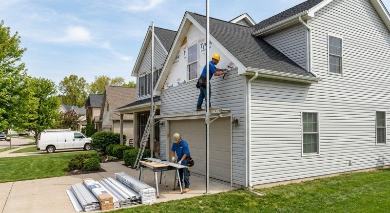 Garage Siding Installation in Rowan County, NC