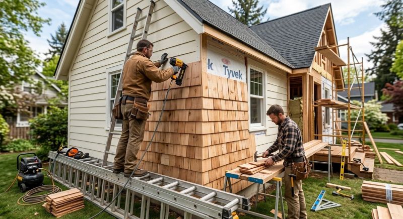 Hardwood Siding Installation in Denton, NC