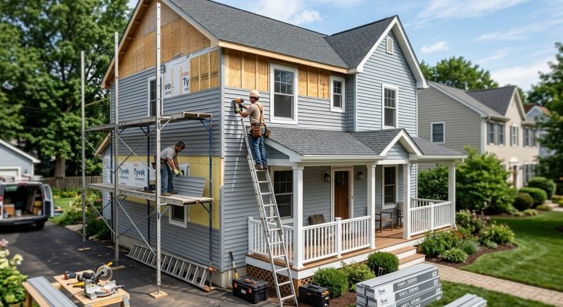 House Siding Installation in Cabarrus County, NC
