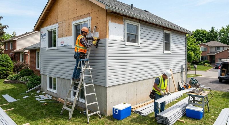 House Siding Installation in Concord, NC