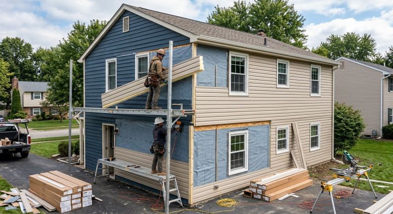 House Siding Installation in Salisbury, NC