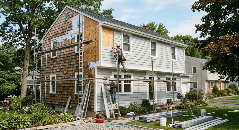 House Siding Installation in Salisbury, NC