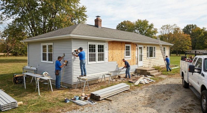 House Siding Replacement in Rowan County, NC