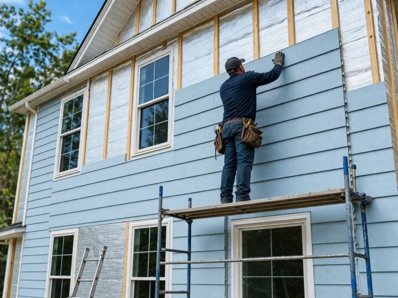 Insulated Siding Installation in Concord, NC