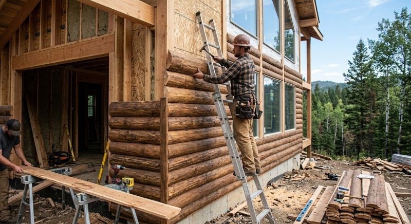 Log Siding Installation in China Grove, NC