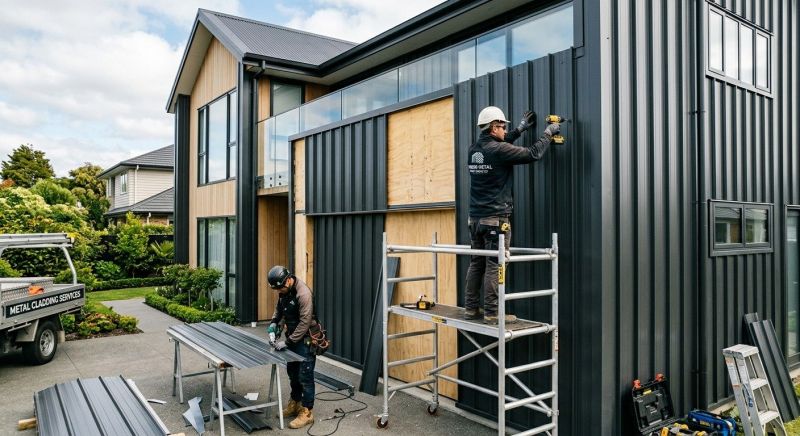 Metal Cladding Installation in Rowan County, NC