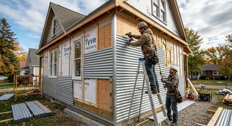 Metal Siding Installation in Advance, NC