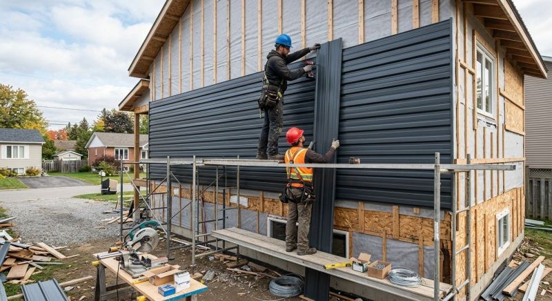 Metal Siding Installation in Rowan County, NC