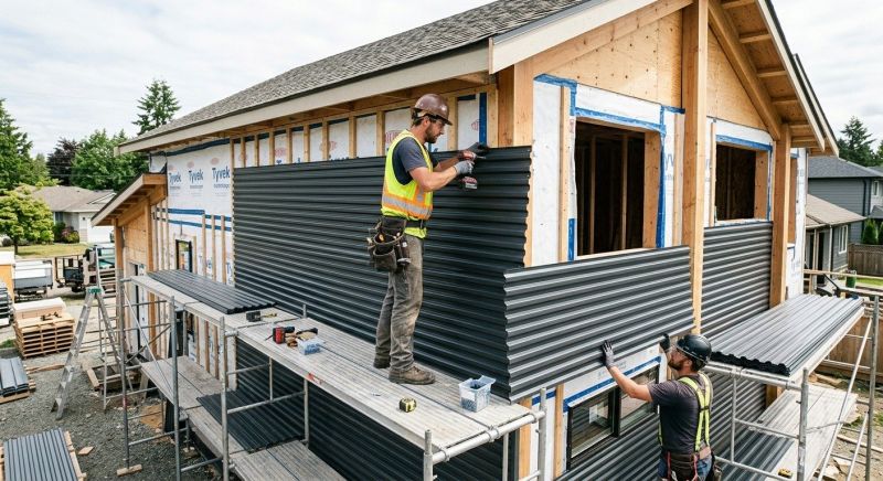 Metal Siding Installation in Mooresville, NC