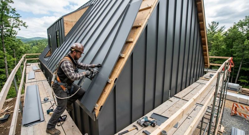 Metal Siding Installation in Troutman, NC