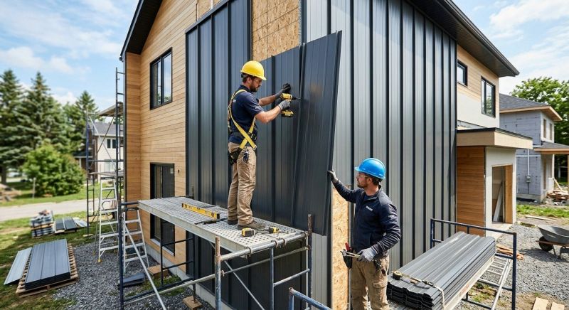 Metal Siding Replacement in Cabarrus County, NC