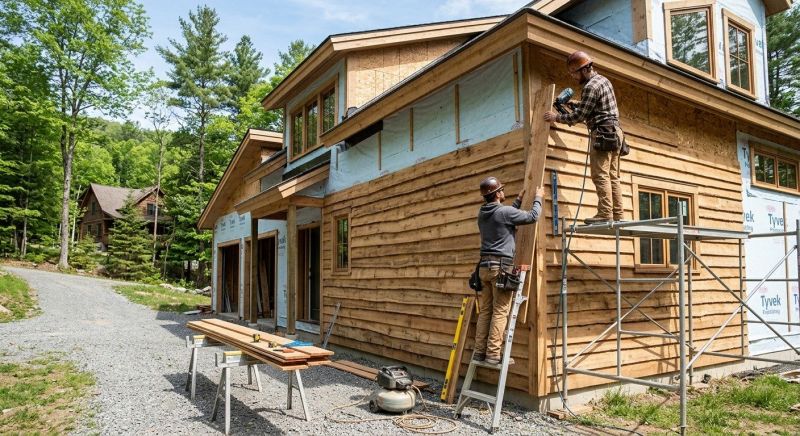 Rustic Siding Installation in Rowan County, NC