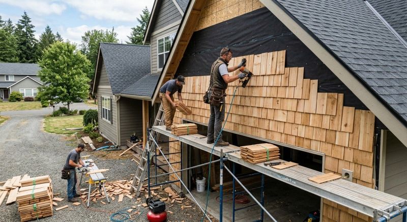 Shake Siding Installation in Lexington, NC