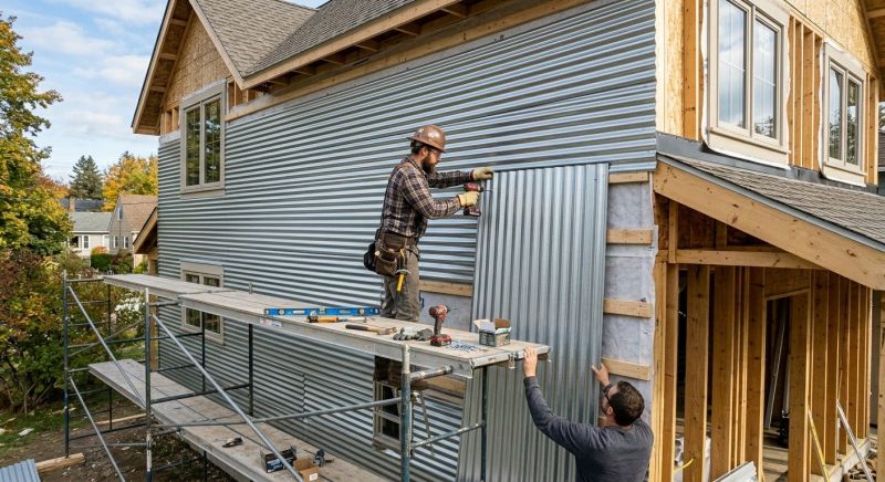 Sheet Metal Siding Replacement in Rowan County, NC