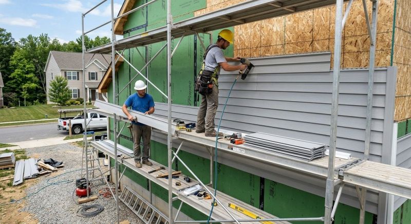 Vinyl Siding Installation in Salisbury, NC
