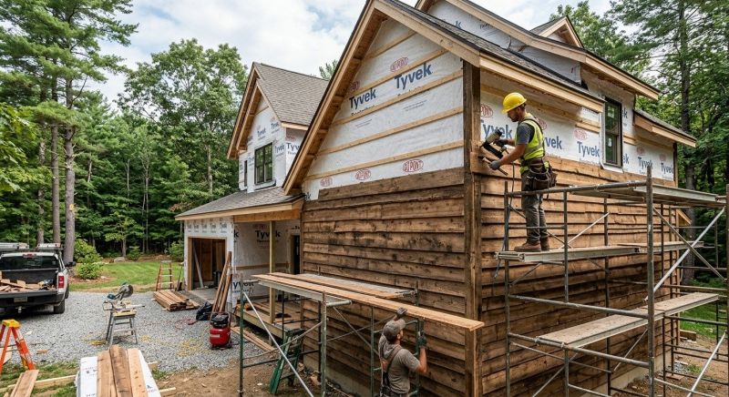 Wood Barn Siding Installation in Rowan County, NC