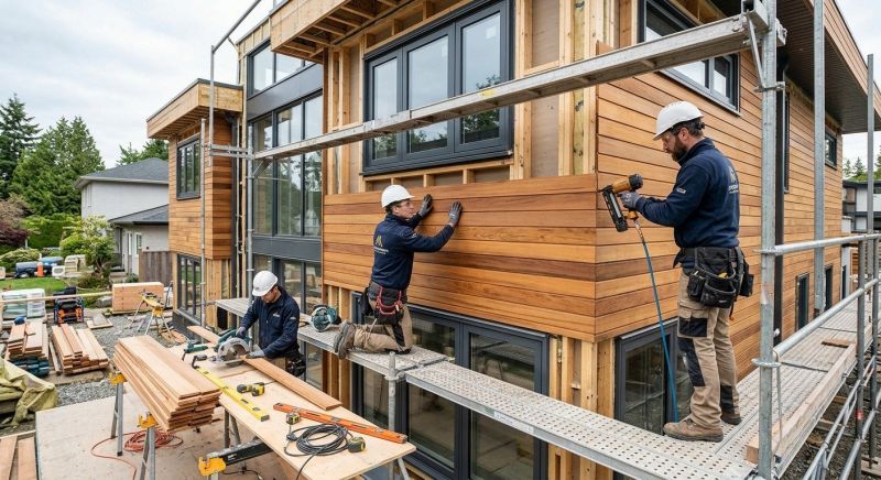 Wood Cladding Installation in China Grove, NC