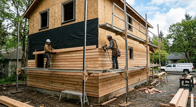 Wood Siding Installation in Kannapolis, NC
