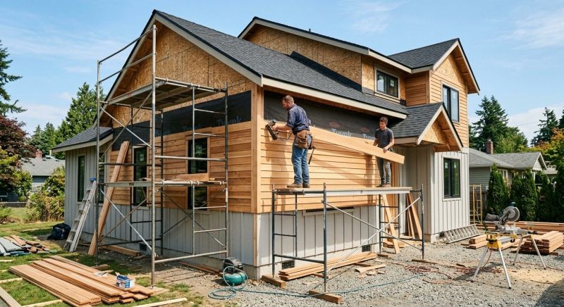 Wood Siding Installation in Lexington, NC