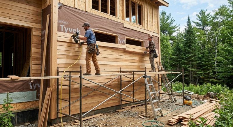 Wood Siding Installation in Salisbury, NC