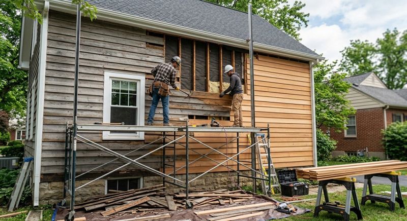Wood Siding Replacement in Advance, NC